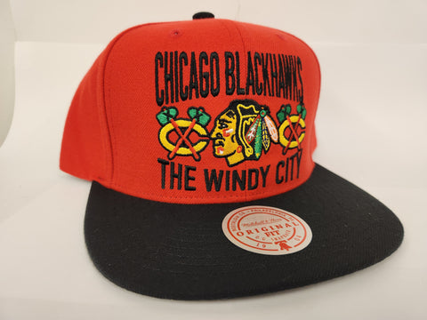 Mitchell & Ness NHL City Love Snapback - Chicago Blackhawks