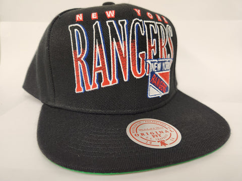 Mitchell & Ness NHL Line Work Snapback - New York Rangers