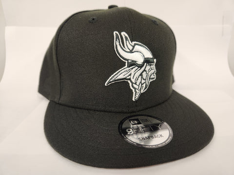 New Era NFL Black & White Snapback - Minnesota Vikings