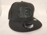 New Era NFL Black on Black Snapback - Cincinnati Bengals