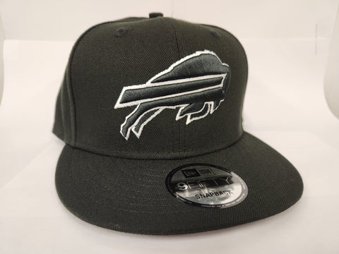 New Era NFL Black & White Snapback - Buffalo Bills