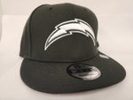 New Era NFL Black & White Snapback - Los Angeles Chargers
