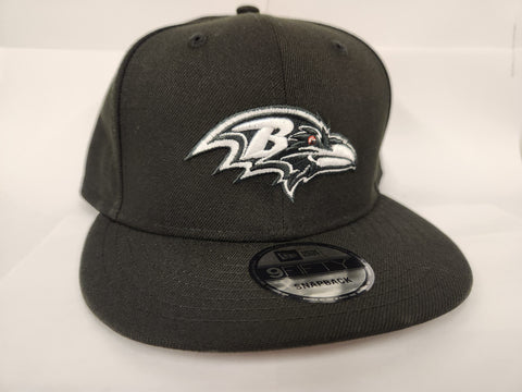 New Era NFL Black & White Snapback - Baltimore Ravens