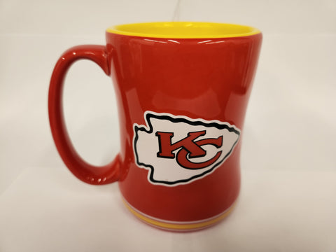 Logo Brands Relief Mug - Kansas City Chiefs