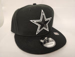 New Era NFL Black on Black Basic Snapback - Dallas Cowboys