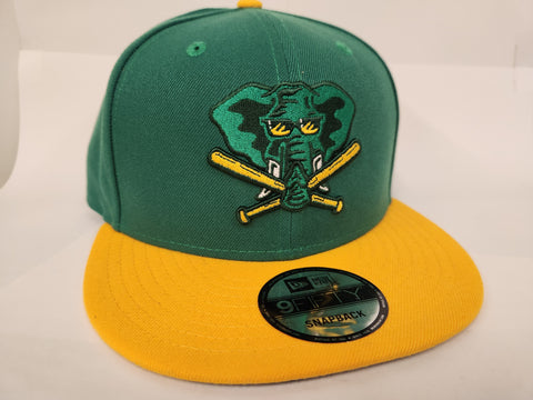New Era MLB 2024 Batting Practice Poly Snapback - Oakland Athletics