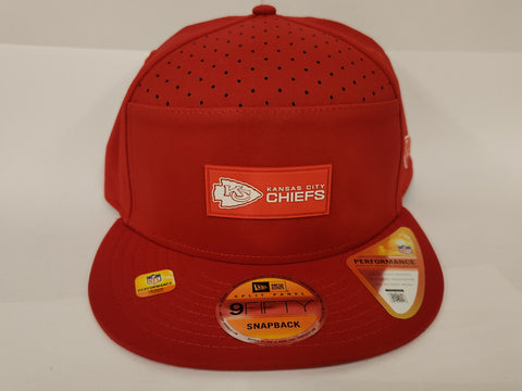 New Era 2025 NFL Sideline Performance Snapback - Kansas City Chiefs