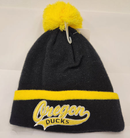 New Era Cuffed Logo Knit Hat - Oregon Ducks