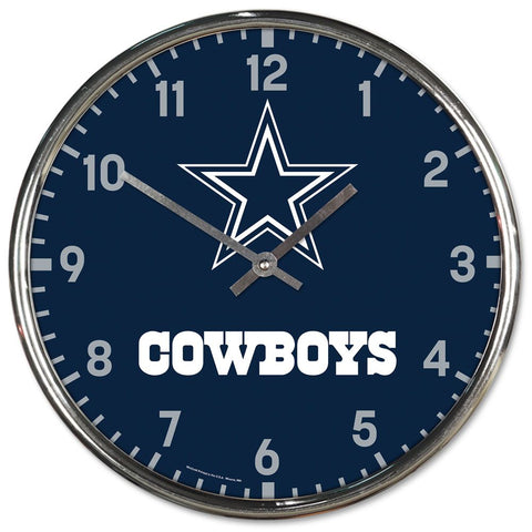 Wincraft Chrome Clock Dallas Cowboys