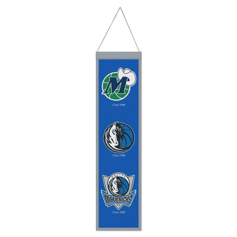 Winning Streak Heritage Banner Dallas Mavericks