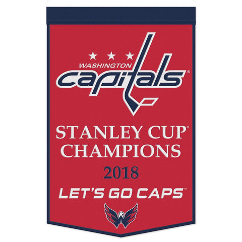 Winning Streak Dynasty Banner Washington Capitals