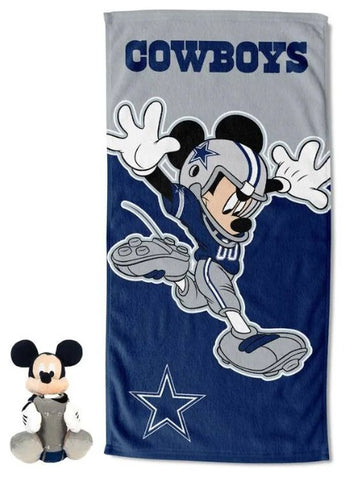 Northwest Mickey Mouse Towel Combo Dallas Cowboys