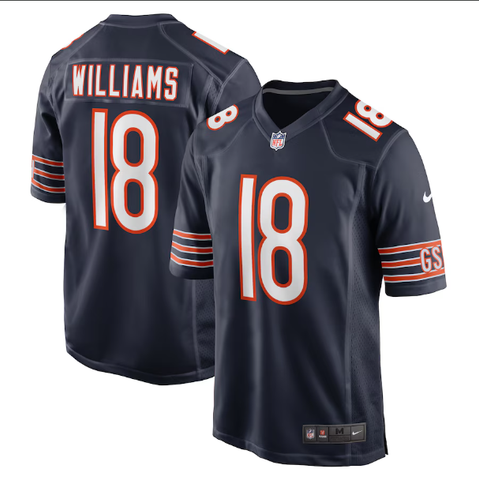 Nike Chicago Bears Home Game Jersey - Caleb Williams