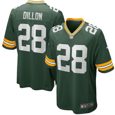 Nike Green Bay Packers Home Game Jersey - AJ Dillon