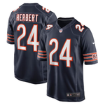 Nike Chicago Bears Home Game Jersey - Khalil Herbert