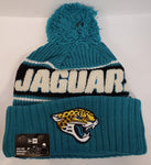 New Era 2024 NFL Sideline Sport Knit Hat - Jacksonville Jaguars