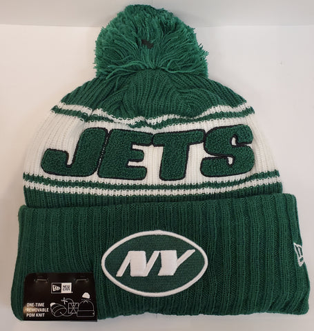 New Era 2024 NFL Sideline Sport Knit Hat - New York Jets