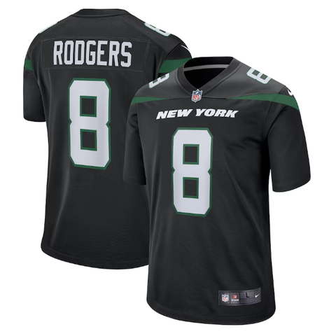 Nike New York Jets Alternate Game Jersey - Aaron Rodgers