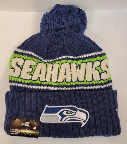 New Era 2024 NFL Sideline Sport Knit Hat - Seattle Seahawks