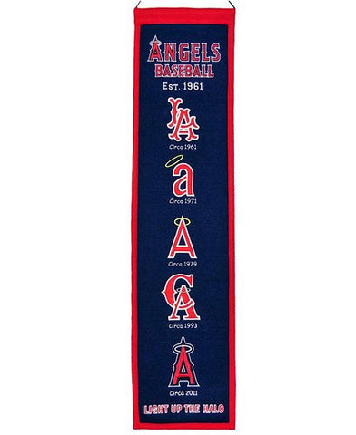 Winning Streak Heritage Banner Los Angeles Angels of Anaheim
