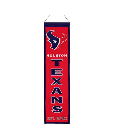Winning Streak Heritage Banner Houston Texans