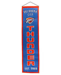 Winning Streak Heritage Banner Oklahoma City Thunder
