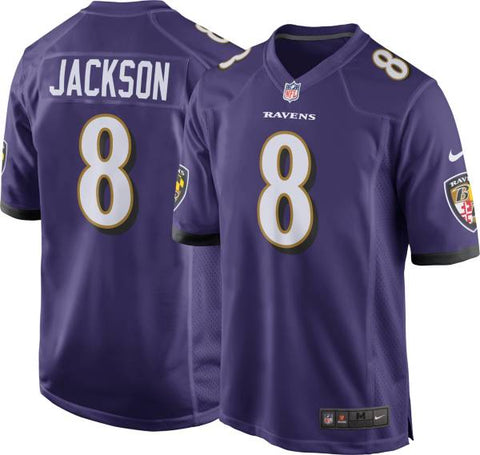 Nike Baltimore Ravens Home Game Jersey - Lamar Jackson