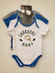 Outerstuff 3-piece Champ Creeper Onesie Set - Los Angeles Chargers