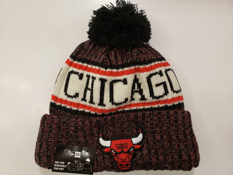 New Era 2018 Sport Knit Hat - Chicago Bulls