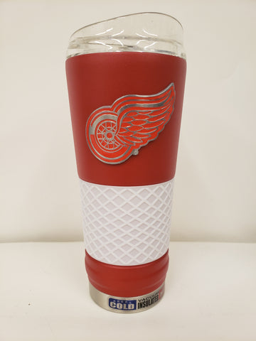 Logo Brands Draft Travel Mug - Detroit Red Wings
