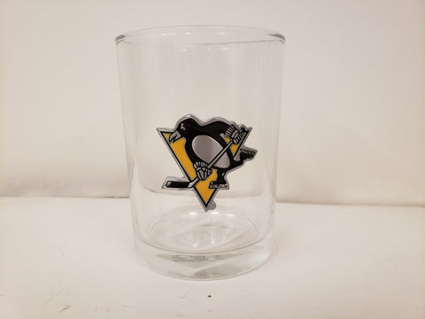 Logo Brands Rocks Glass - Pittsburgh Penguins