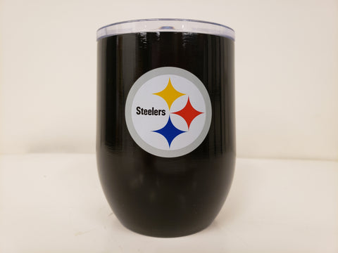 Logo Brands Curved Ultra Tumbler - Pittsburgh Steelers