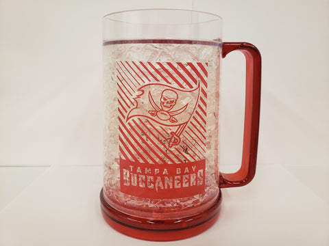 Logo Brands Crystal Freezer Mug Tampa Bay Buccaneers