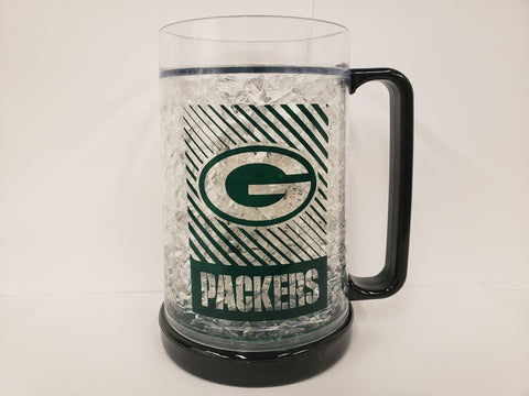 Logo Brands Crystal Freezer Mug Green Bay Packers
