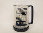Logo Brands Crystal Freezer Mug New England Patriots