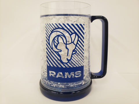Logo Brands Crystal Freezer Mug Los Angeles Rams