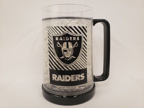 Logo Brands Crystal Freezer Mug Las Vegas Raiders