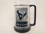 Logo Brands Crystal Freezer Mug Houston Texans