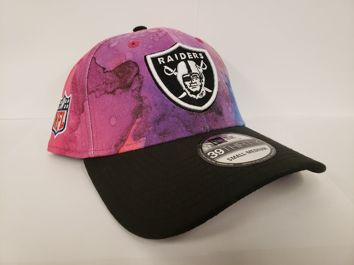 Las Vegas Raiders New Era 2022 NFL Crucial Catch 39THIRTY Flex Hat -  Pink/Black