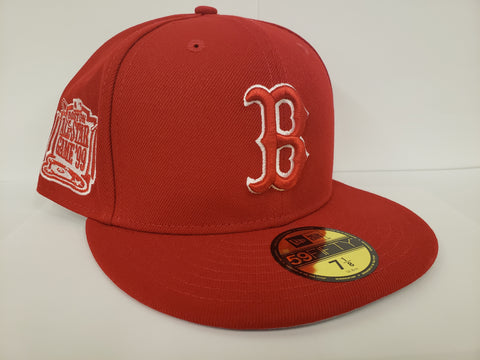 New Era MLB Side Patch 5950 Fitted - Boston Red Sox