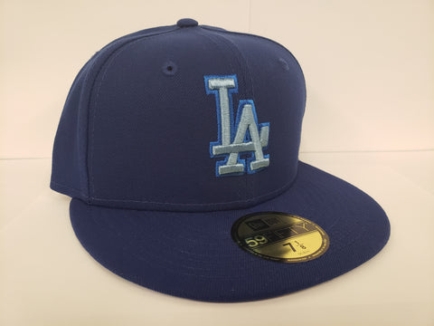 New Era MLB Monochrome 5950 Fitted - Los Angeles Dodgers