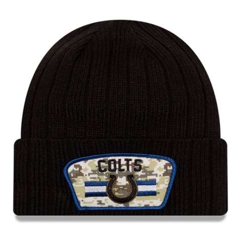 New Era 2021 NFL Salute to Service Knit Hat - Indianapolis Colts