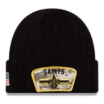 New Era 2021 NFL Salute to Service Knit Hat - New Orleans Saints