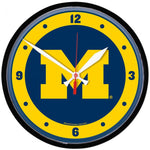 Wincraft Round Clock Michigan Wolverines