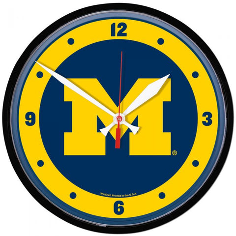 Wincraft Round Clock Michigan Wolverines