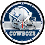 Wincraft Round Clock Dallas Cowboys