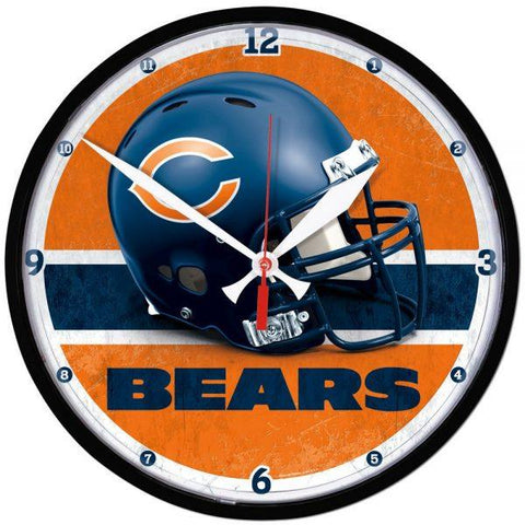 Wincraft Round Clock Chicago Bears