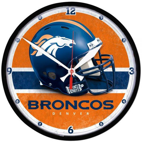 Wincraft Round Clock Denver Broncos