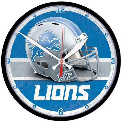 Wincraft Round Clock Detroit Lions