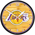 Wincraft Round Clock Los Angeles Lakers